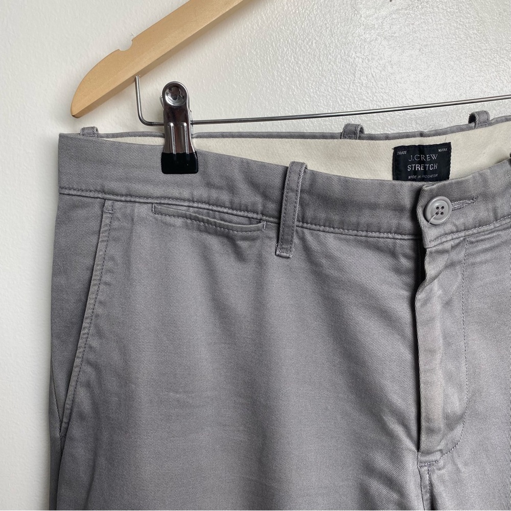 J Crew 484 Slim Five Pocket Chino Pants 33x32 - Picture 3 of 9